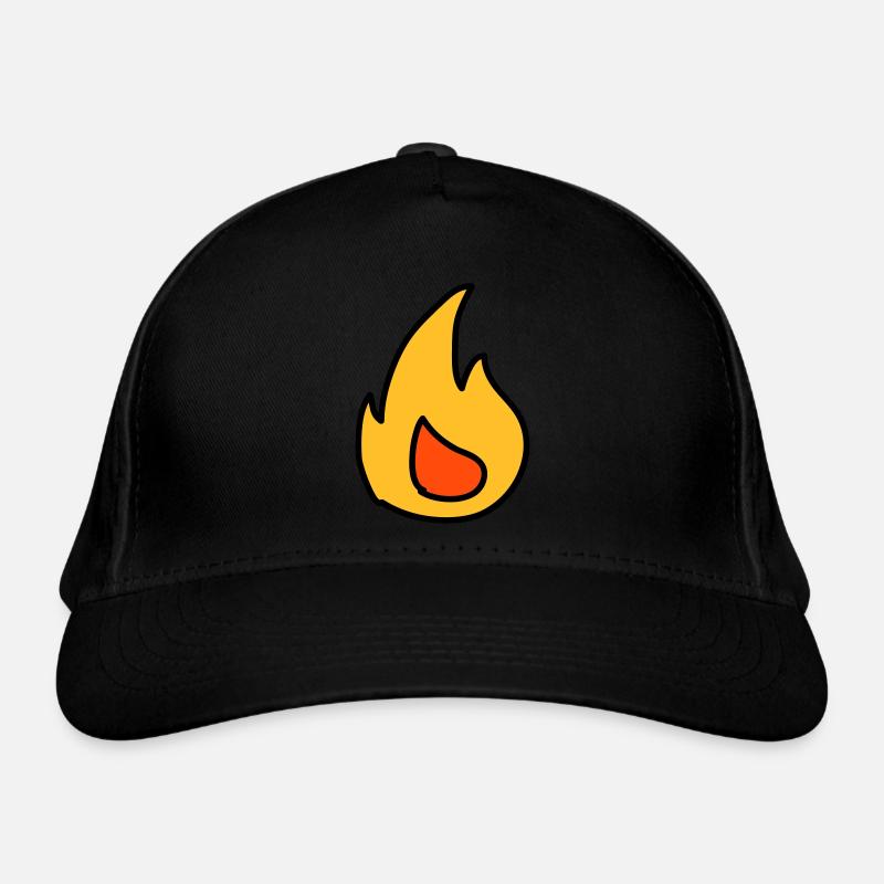 Flame Organic Baseball Cap