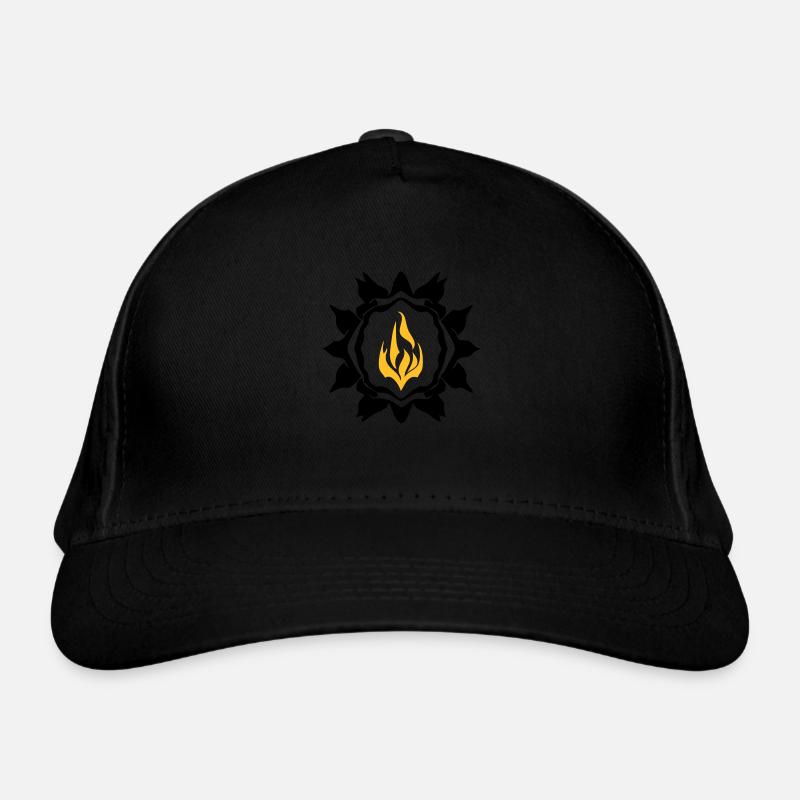 Feuer-Rune Bio-Baseballkappe