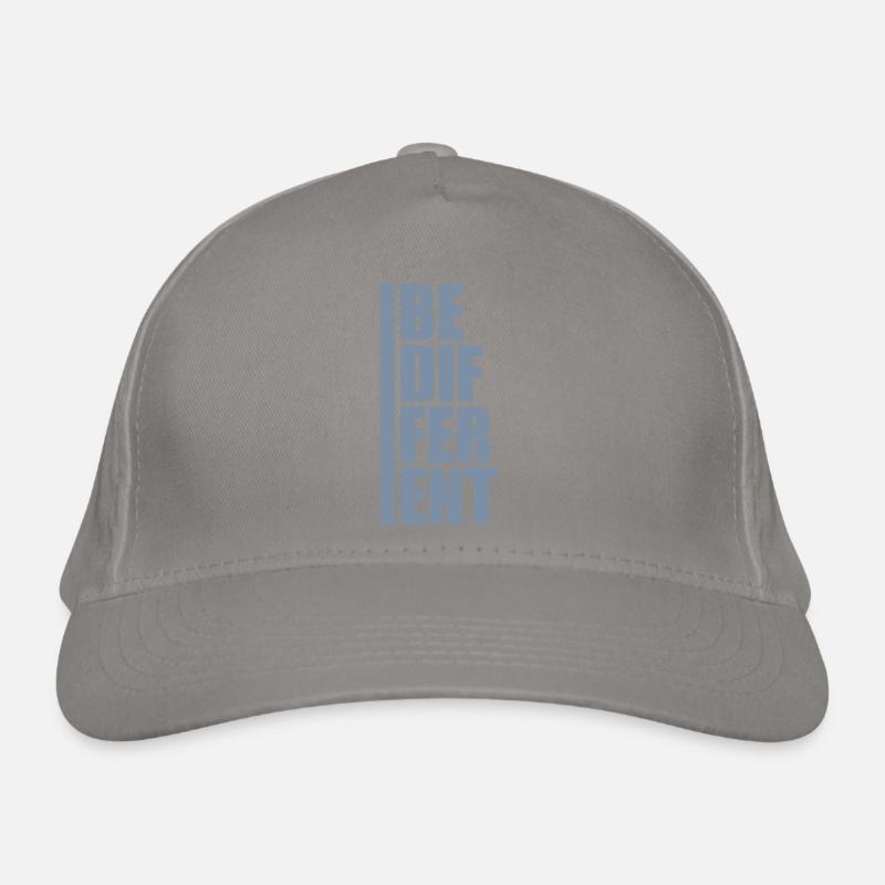 Soyez différent Logo Design Casquette classique bio