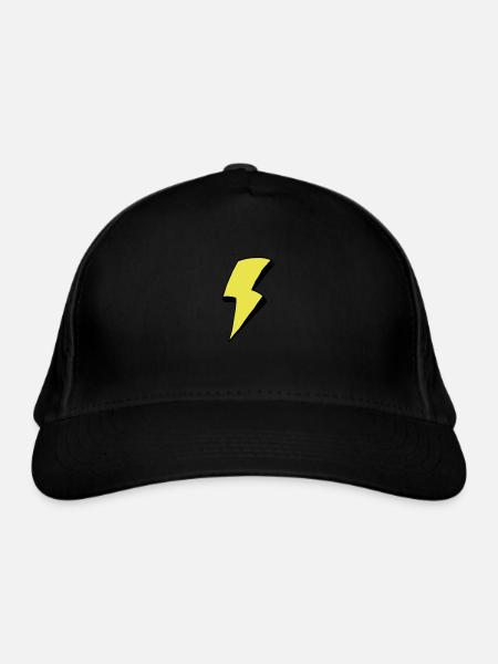 Flash - Bio-Baseballkappe - Schwarz