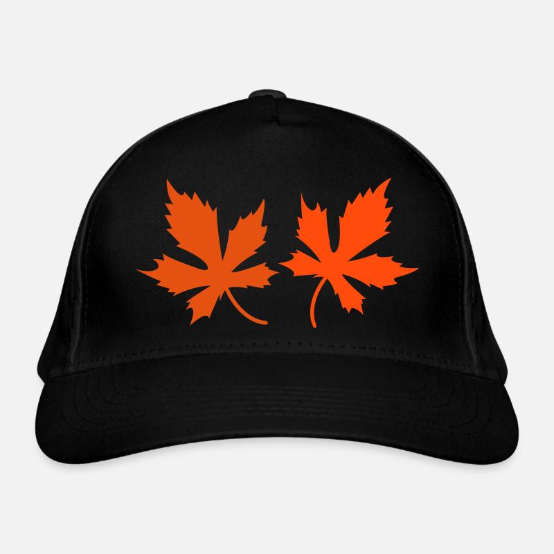 Blätter Bio-Baseballkappe