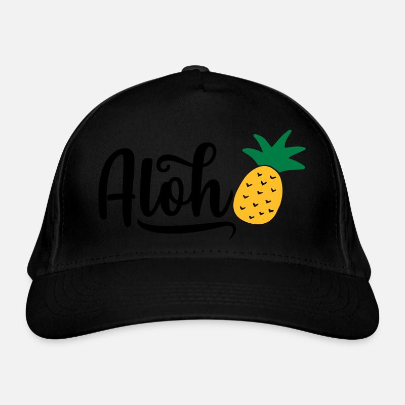 Aloha Pineapple Organic Baseball Cap