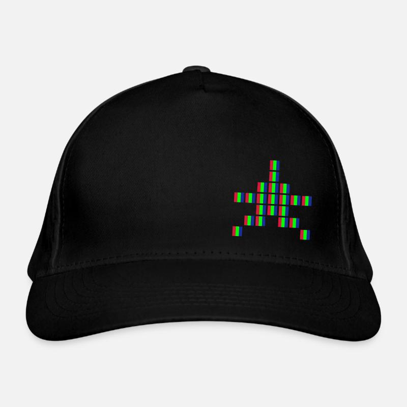 Pixel Art Stern Bio-Baseballkappe