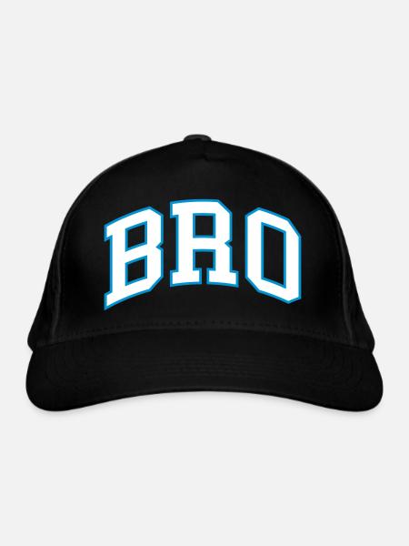 Bro - Bio-Baseballkappe - Schwarz