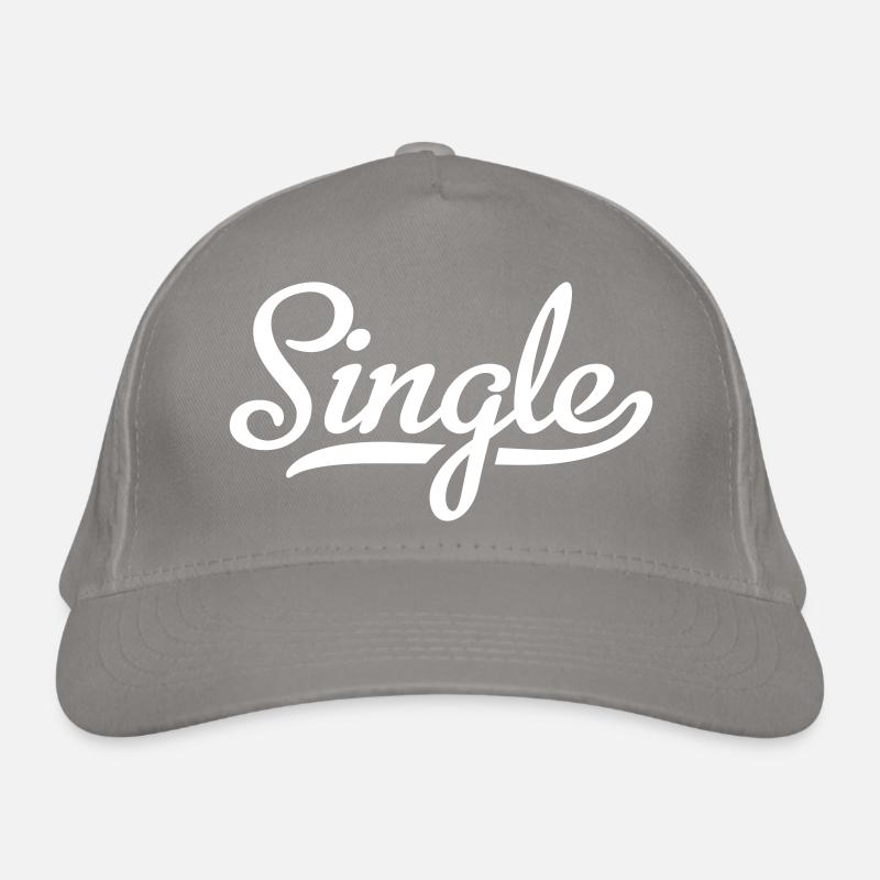 Single Organic Baseball Cap