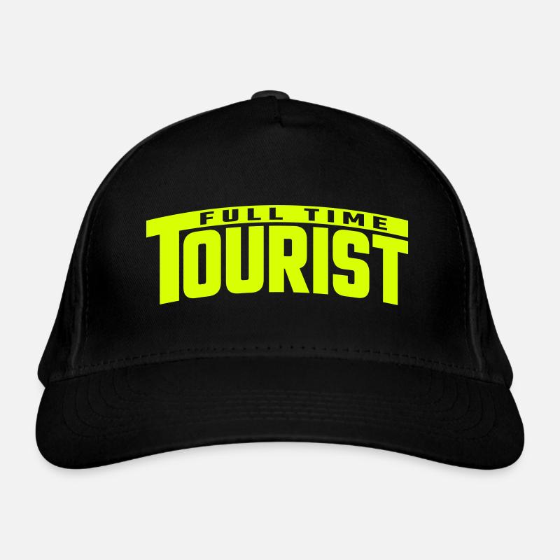 Full Time Tourist | Color changeable Organic Baseball Cap