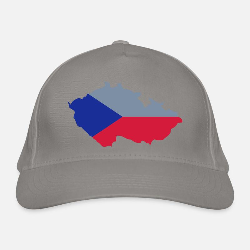Czech Republic Shape Bio-Baseballkappe