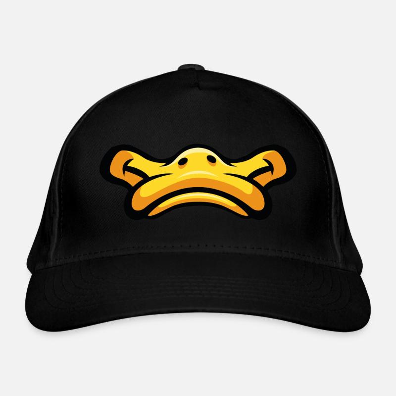 duck face Organic Baseball Cap