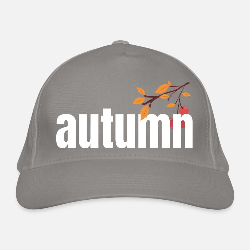 Feuille Automne Arbre Orange Automne Feuilles Saison Casquette classique bio