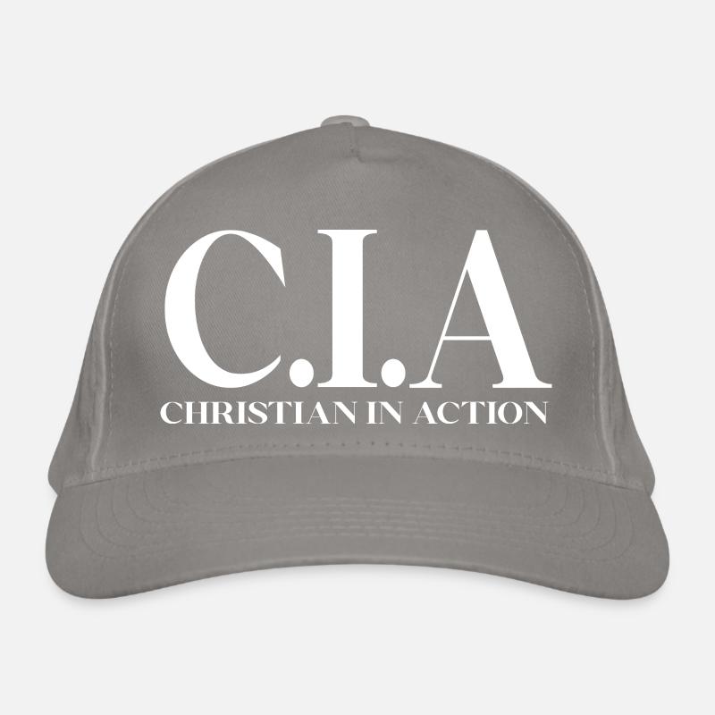 cia citation chrétienne drôle Casquette classique bio