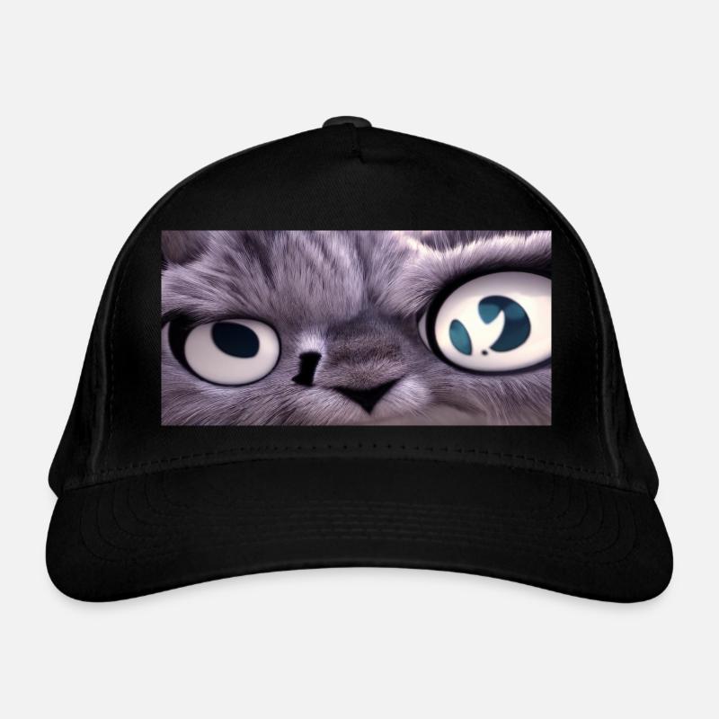 Le chat vous regarde Casquette classique bio