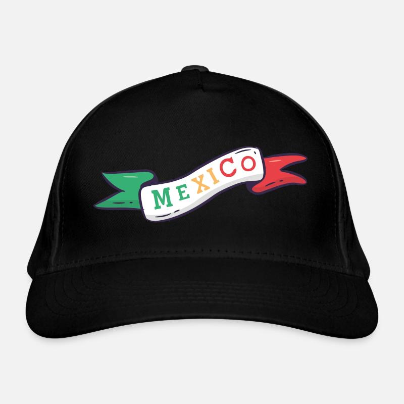 Mexico Flag Organic Baseball Cap