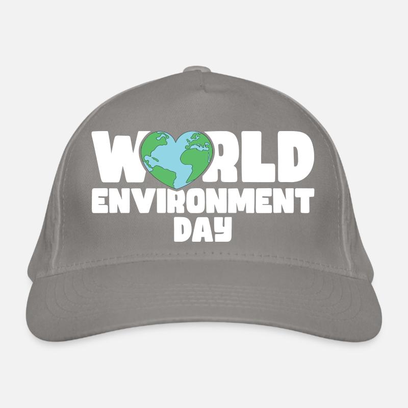 World environment day Bio-Baseballkappe