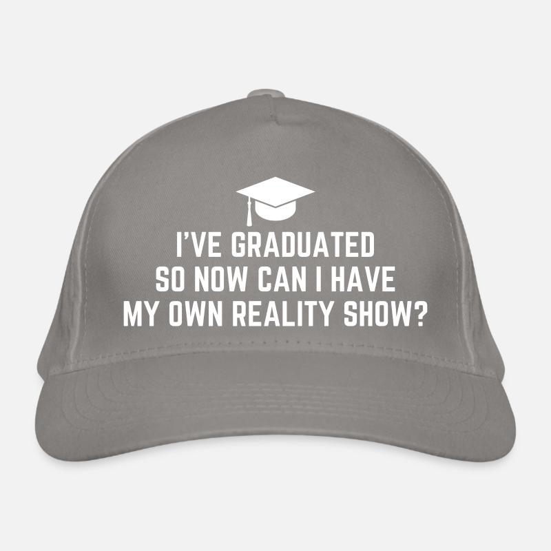 Funny High School Graduation Apparel Organic Baseball Cap