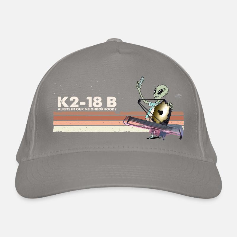 K2-18B - Funny Alien prend selfie w. Webb Casquette classique bio