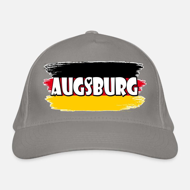 Flag: Augsburg Germany Organic Baseball Cap