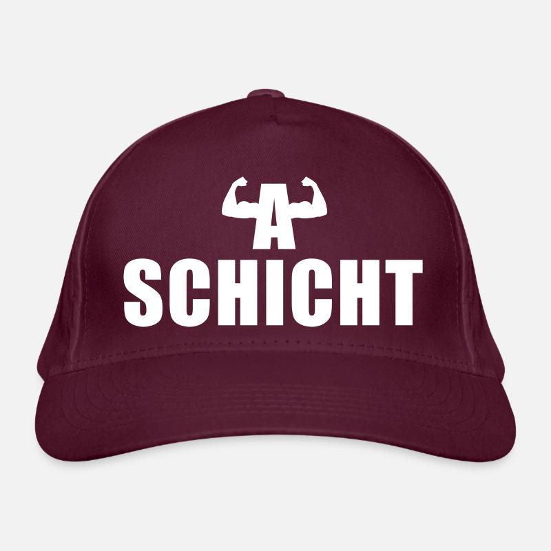 A Schicht Schichtarbeiter Bio-Baseballkappe