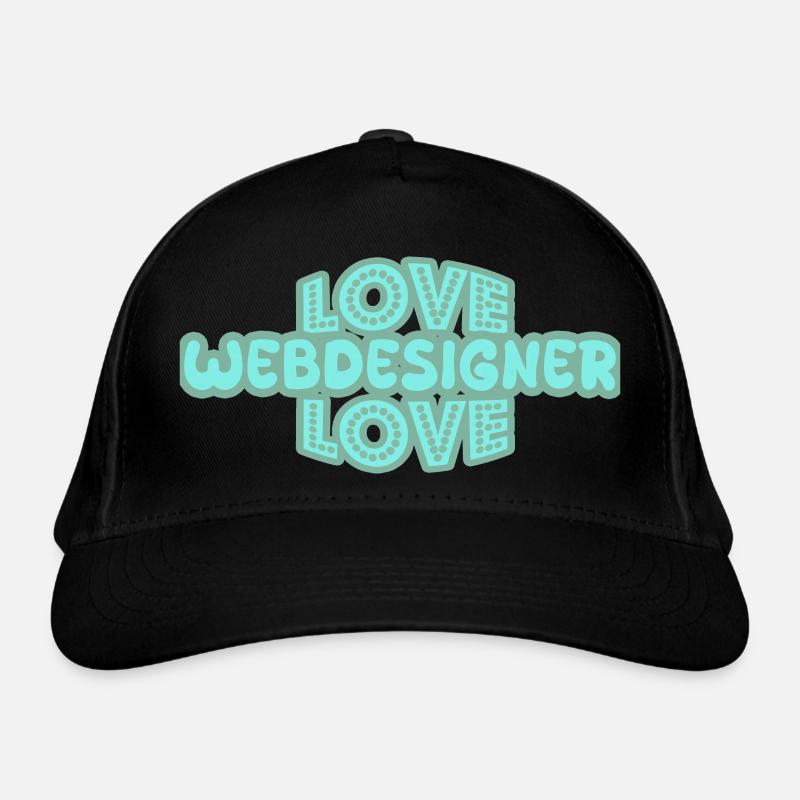 Spruch Webdesigner Bio-Baseballkappe