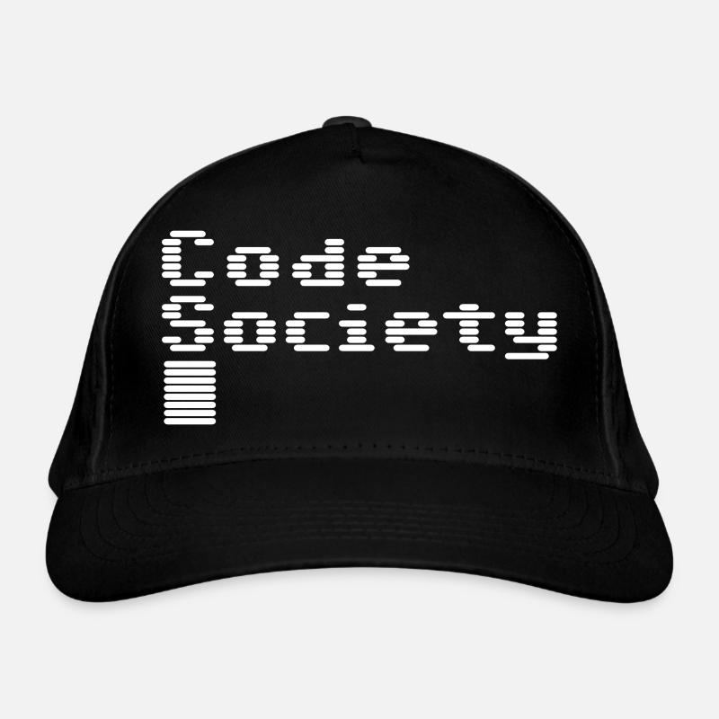 Code Society - Organic Baseball Cap - black