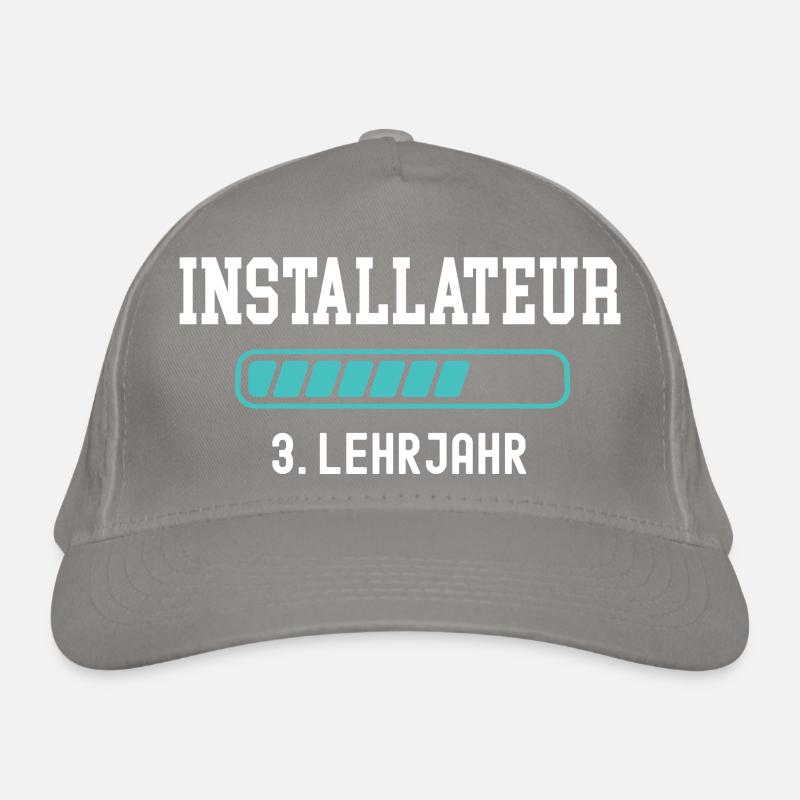 Apprentissage d’installateur 3e année d’apprentissage 3e année Casquette classique bio