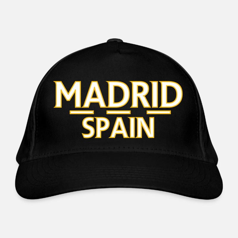Madrid – Spanien Bio-Baseballkappe