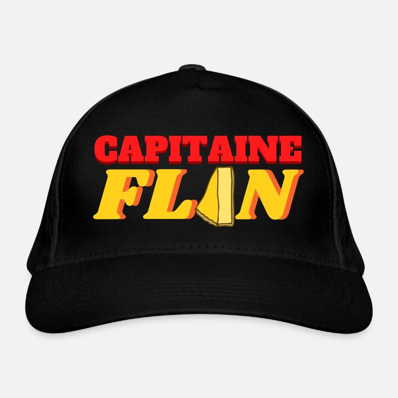 Captain Flan Organic Baseball Cap