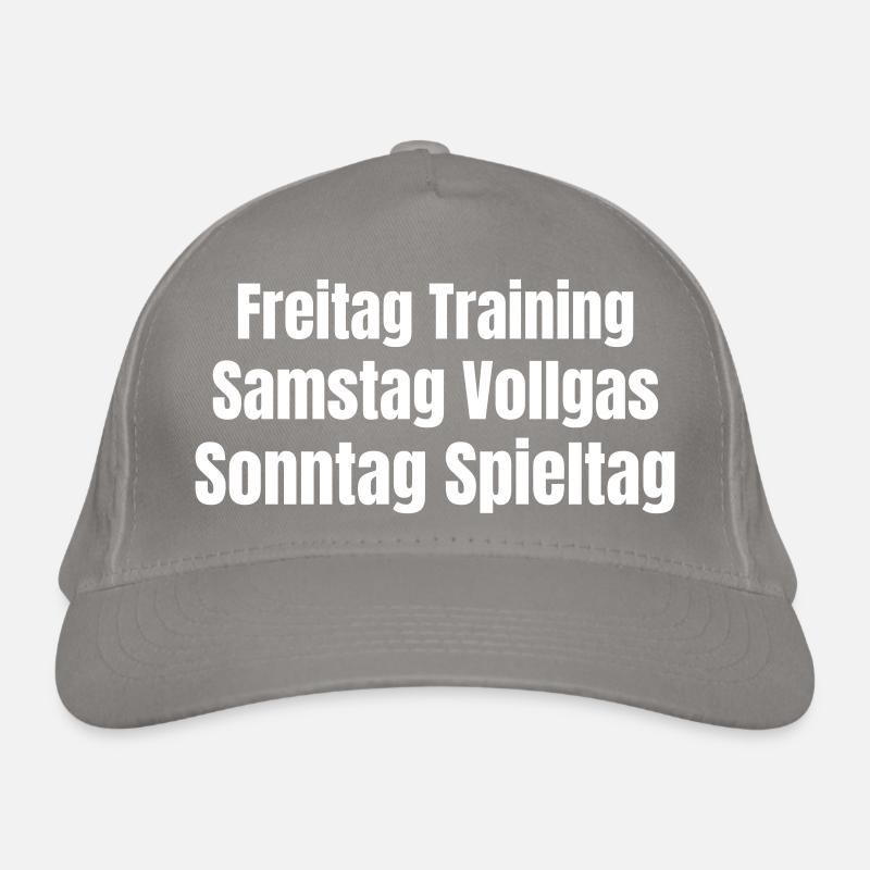 Friday Training Saturday Full Throttle Sunday Matchday Organic Baseball Cap