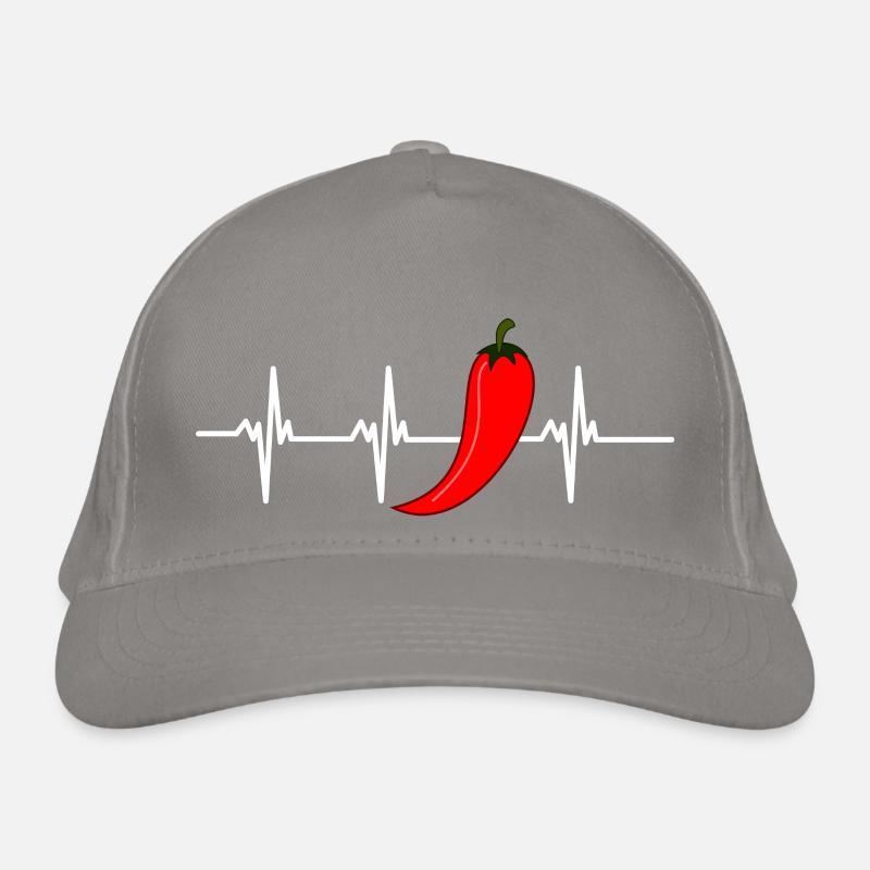 battement de cœur piment Casquette classique bio