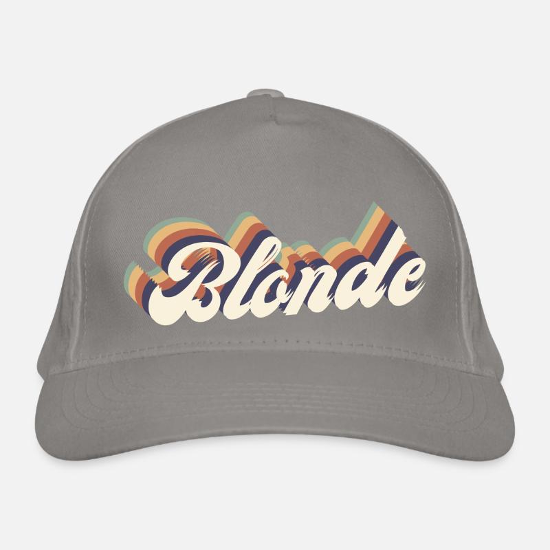 Blonde vintage Casquette classique bio