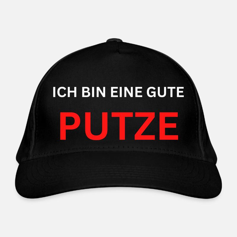 Ich bin eine gute Putze Bio-Baseballkappe