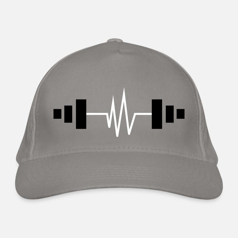 dumbbell Organic Baseball Cap