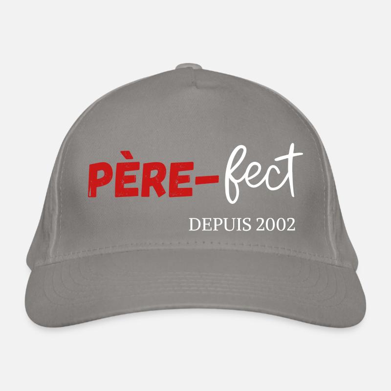 Père fect Depuis 2002 Casquette classique bio