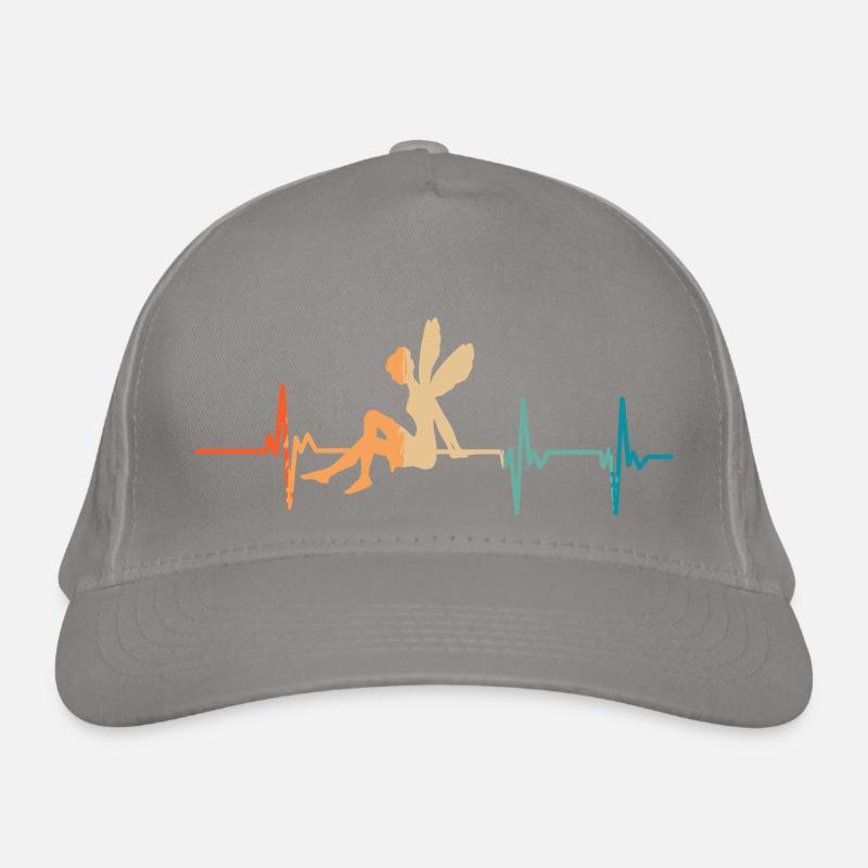 Fairy Heartbeat Organic Baseball Cap