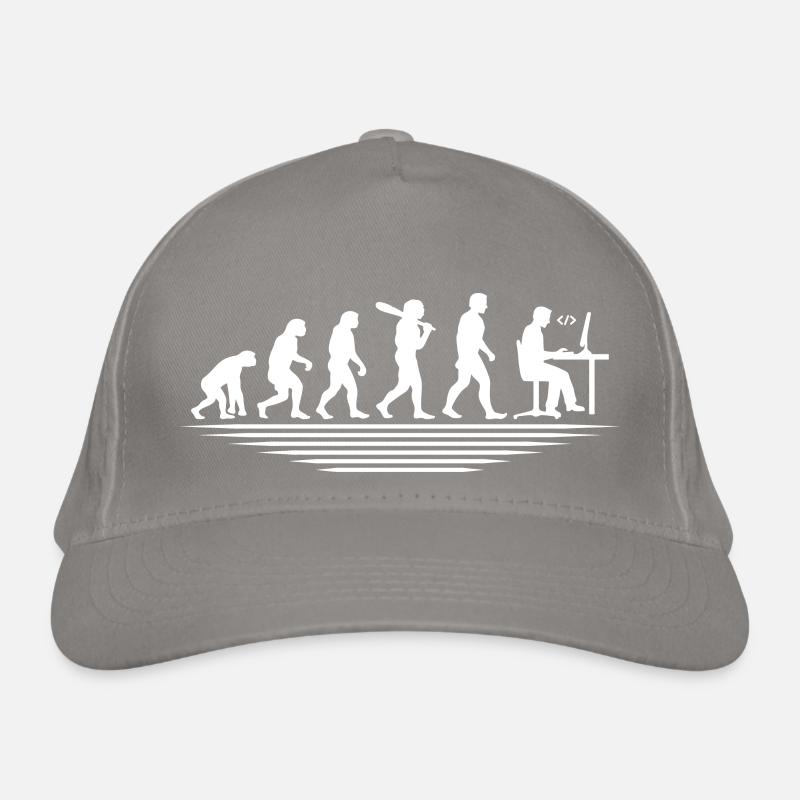 Kaffee-Codierung Evolution Programmierer Entwickler Nerd Coffe Bio-Baseballkappe