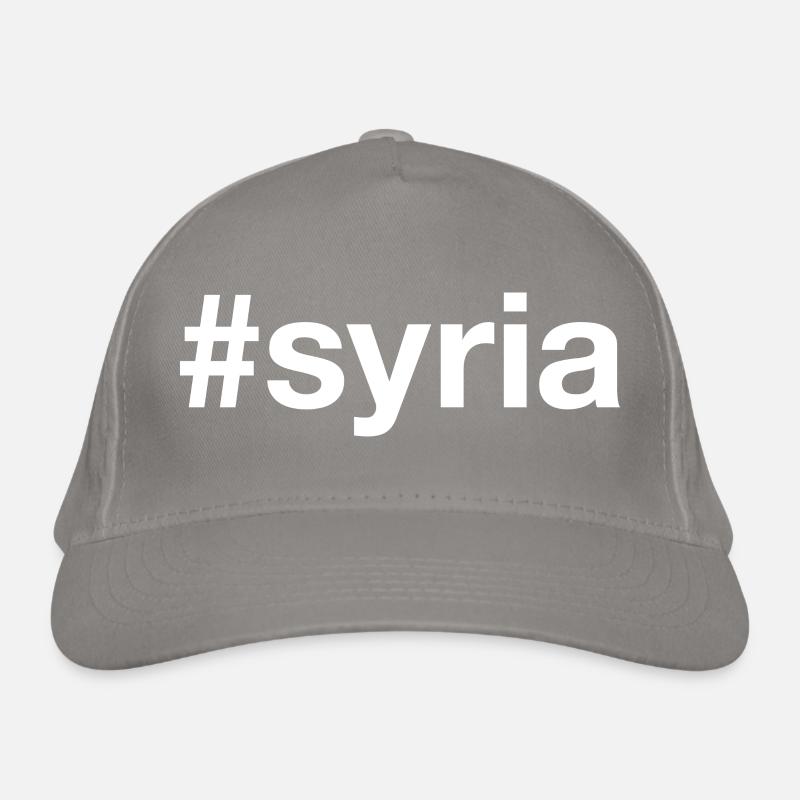 SYRIA Hashtag Syrien Organic Baseball Cap