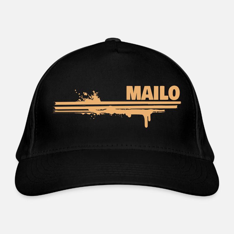 Touche de couleur Mailo Casquette classique bio