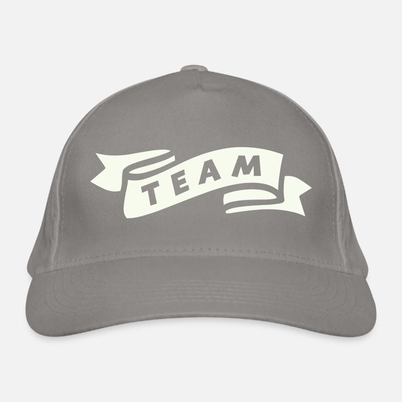 team_banderole Casquette classique bio