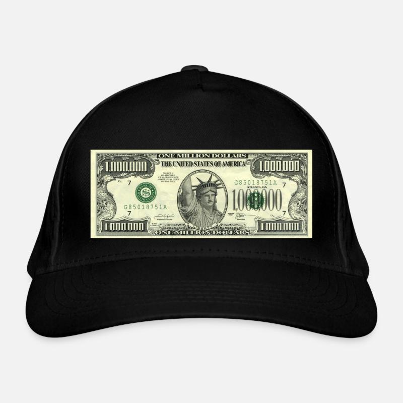 1 million de dollars Casquette classique bio