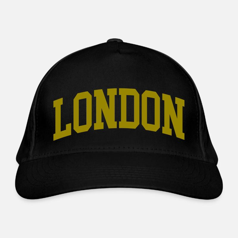 londres doré Casquette classique bio
