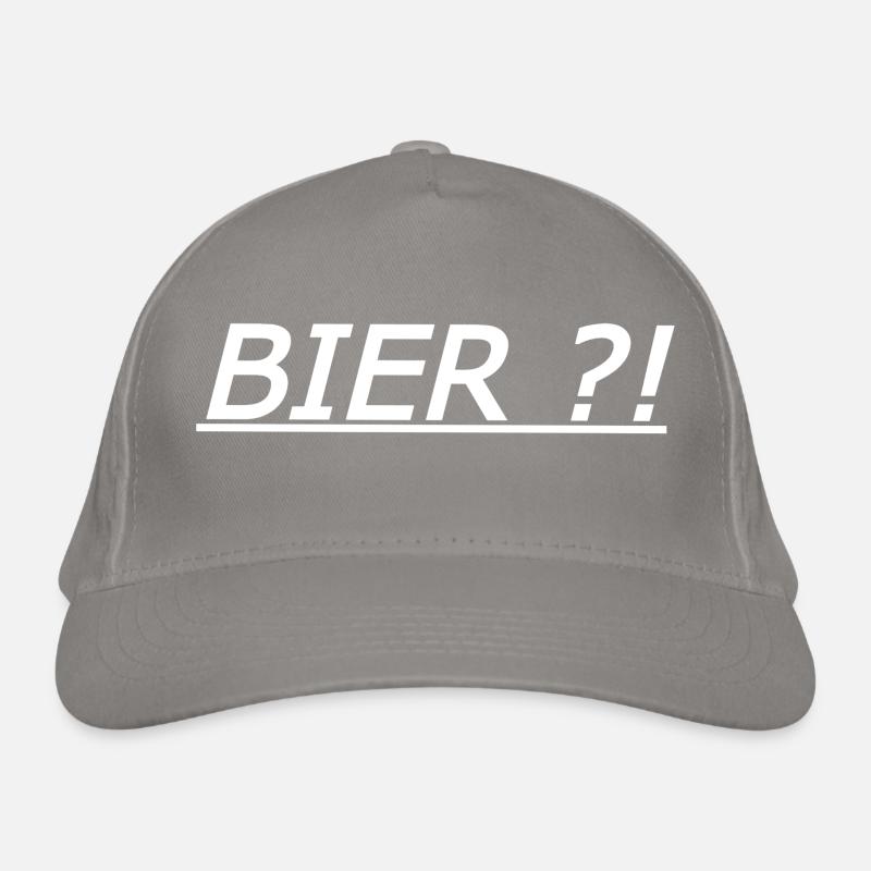 Bier ?! Bio-Baseballkappe