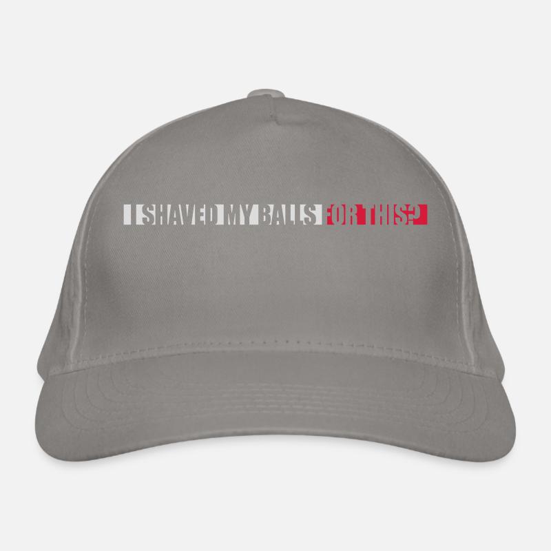 I shaved my balls Organic Baseball Cap