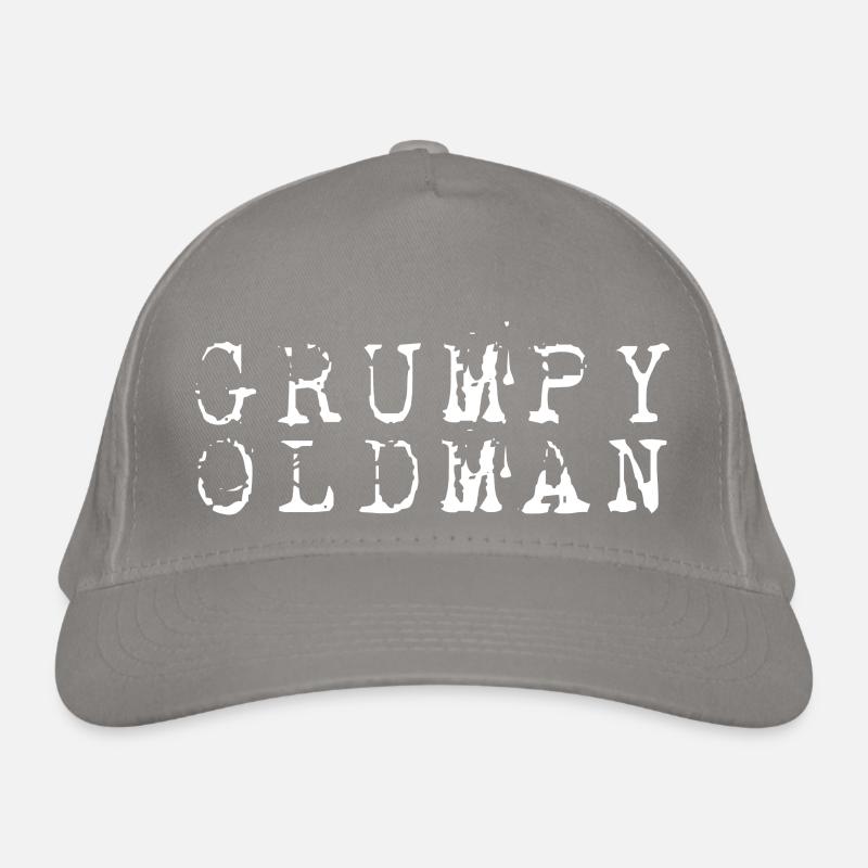 GRUMPY OLD MAN Organic Baseball Cap