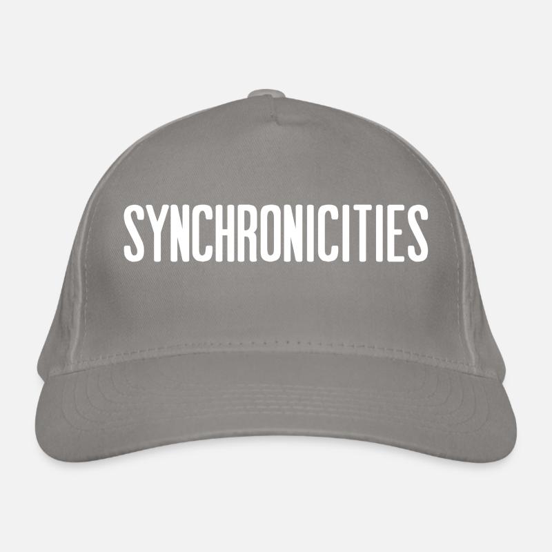 Synchronicités Blanc Casquette classique bio