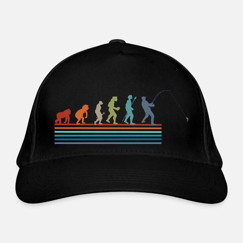 Évolution rétro vintage Pêcheur Casquette classique bio