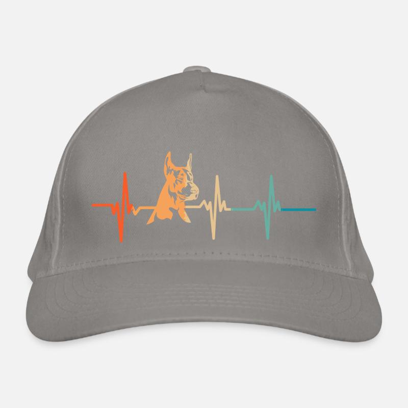 Battement de cœur Doberman Casquette classique bio