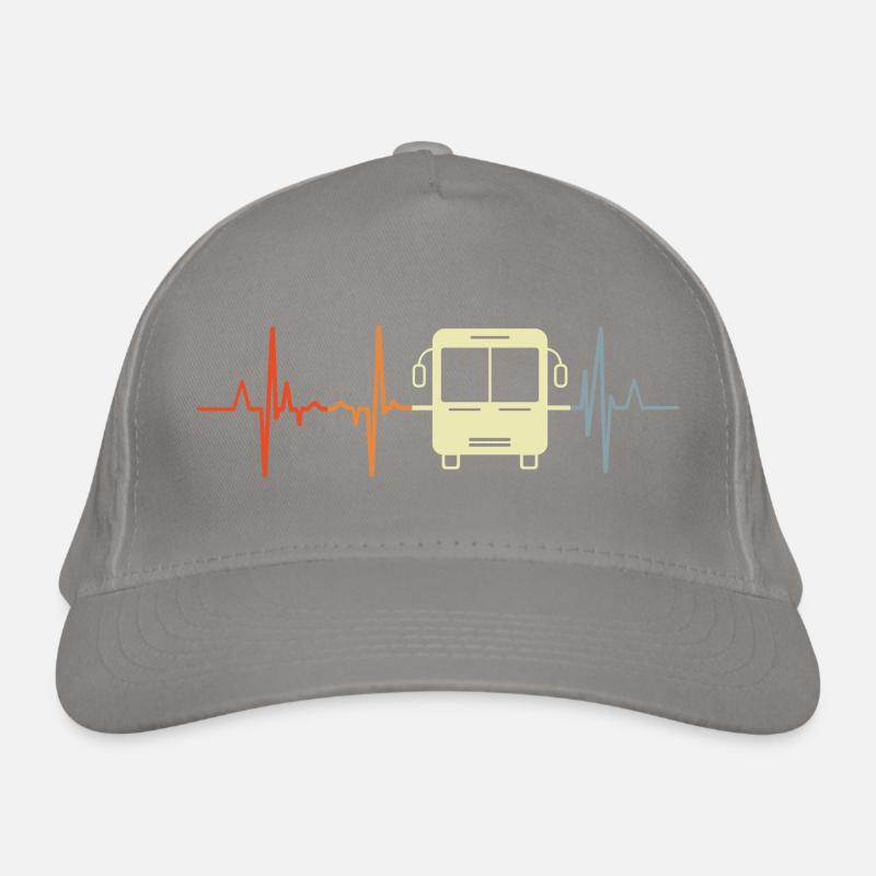 Fréquence cardiaque du bus Casquette classique bio