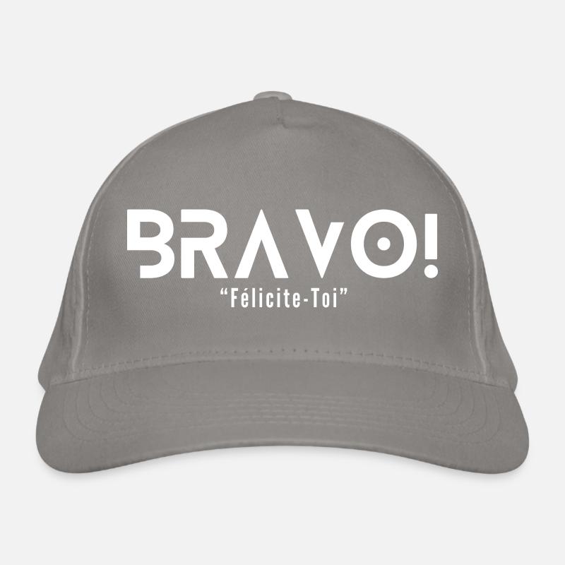 "BRAVO"... Congratulate yourself Organic Baseball Cap