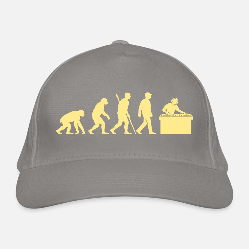 Evolution zum Arbeitsplatz-DJ Bio-Baseballkappe