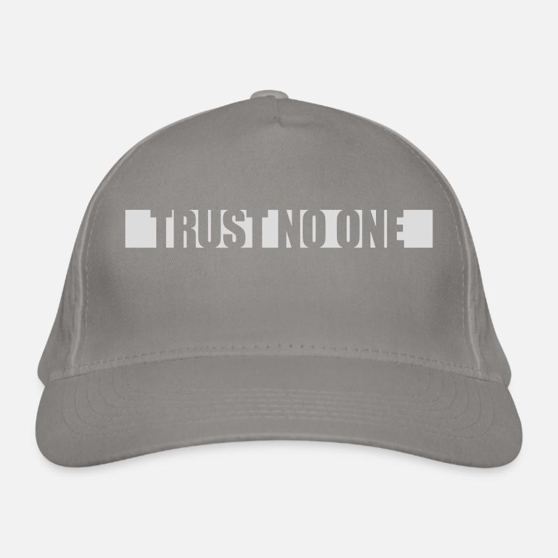 ne faites confiance à personne pour ne citer Casquette classique bio
