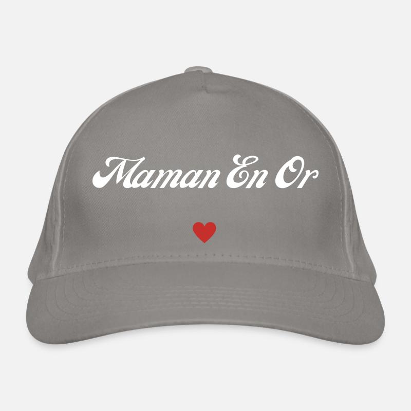 maman en or Casquette classique bio